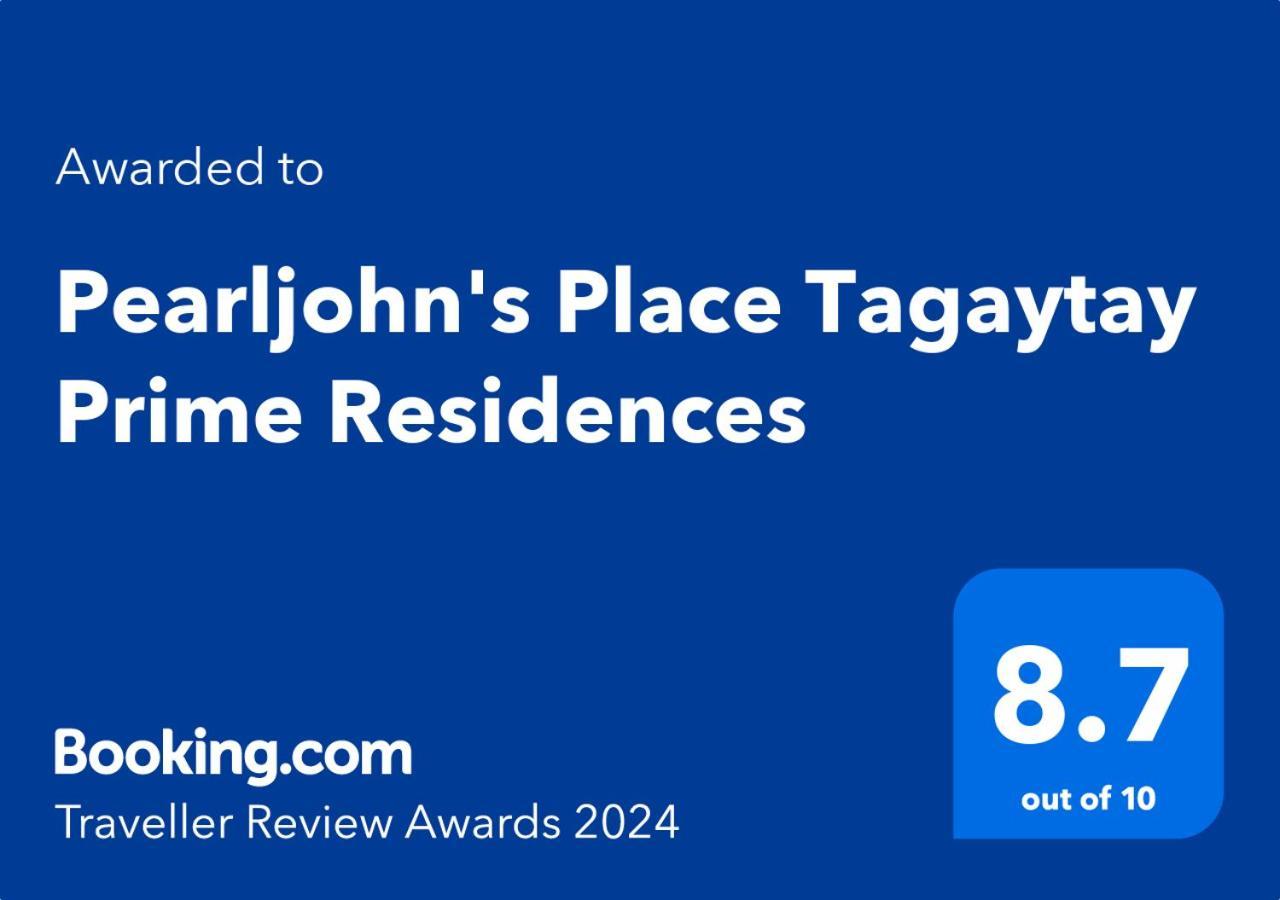 Pearljohn'S Place Tagaytay Prime Residences Tagaytay City Exterior photo